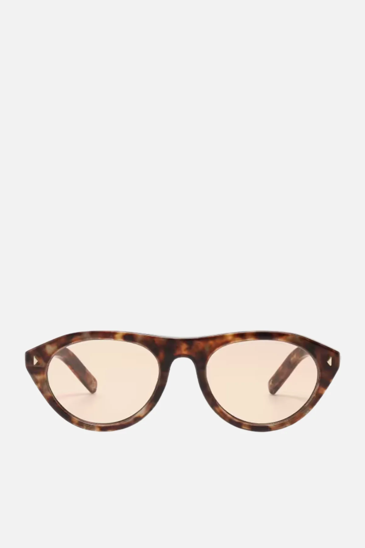 AMALFI Tortoise Round Sunglasses