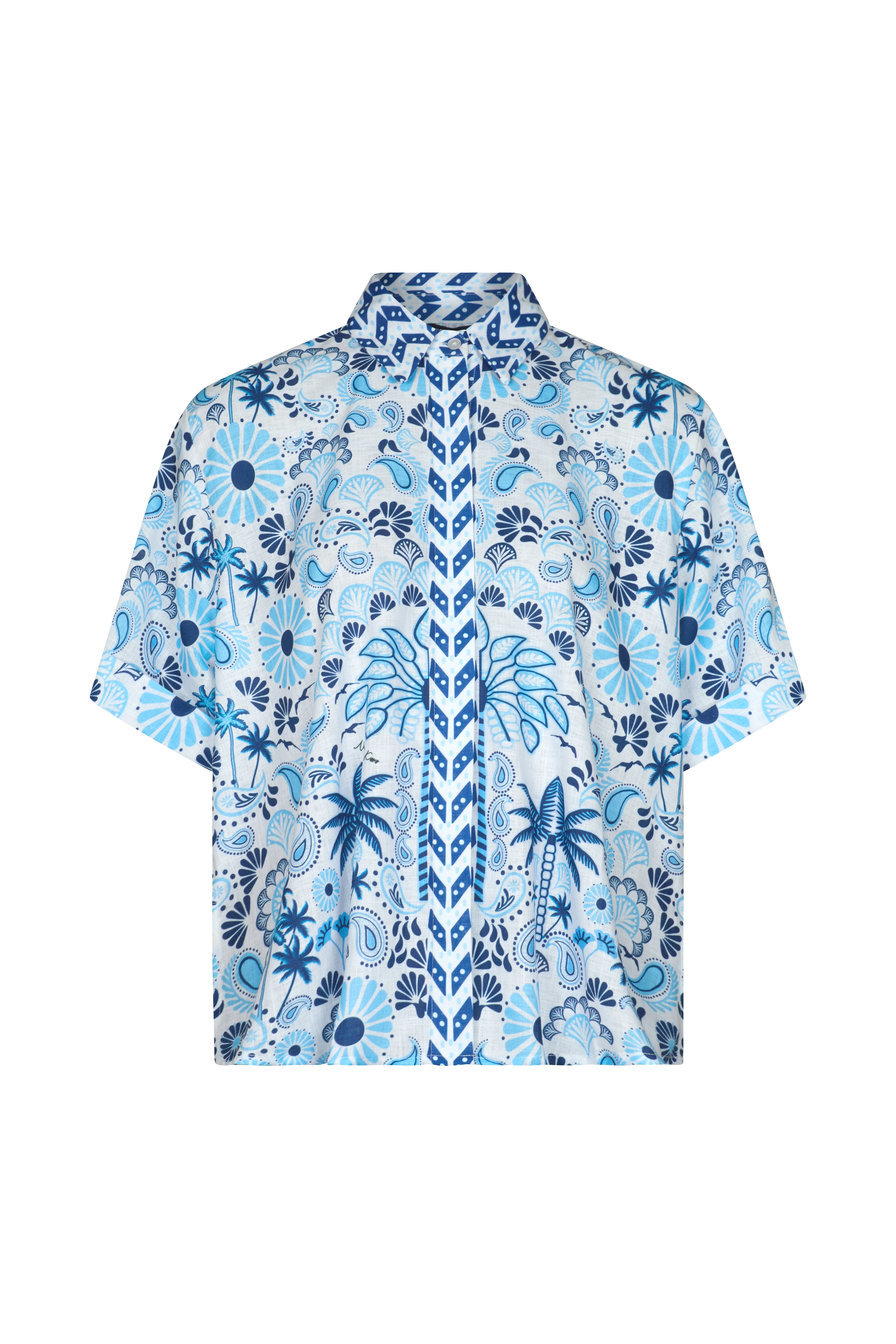 BLUE LAGOON Printed Shirt - Image 7