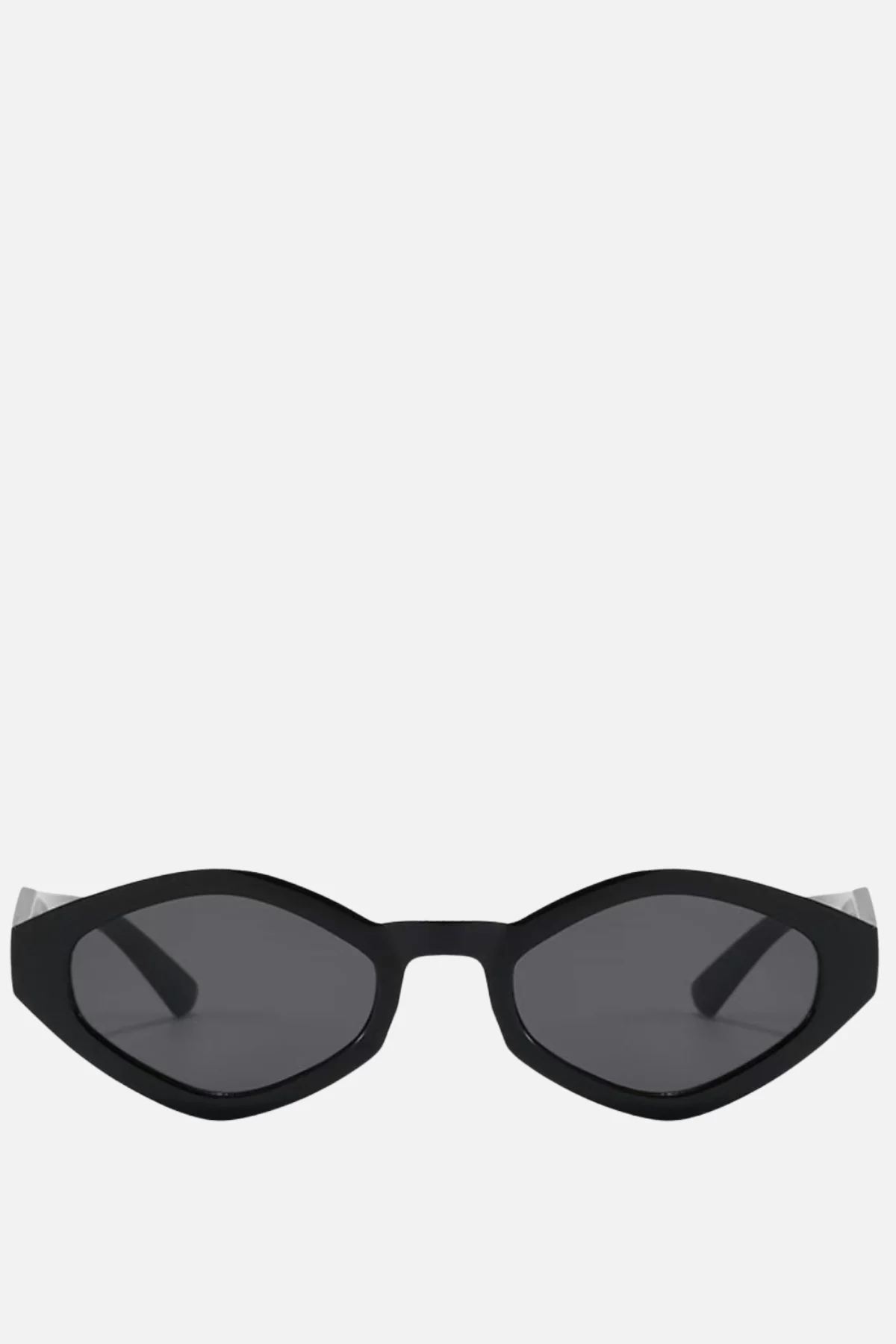 CAPRI Black Tint Hexagonal Sunglasses