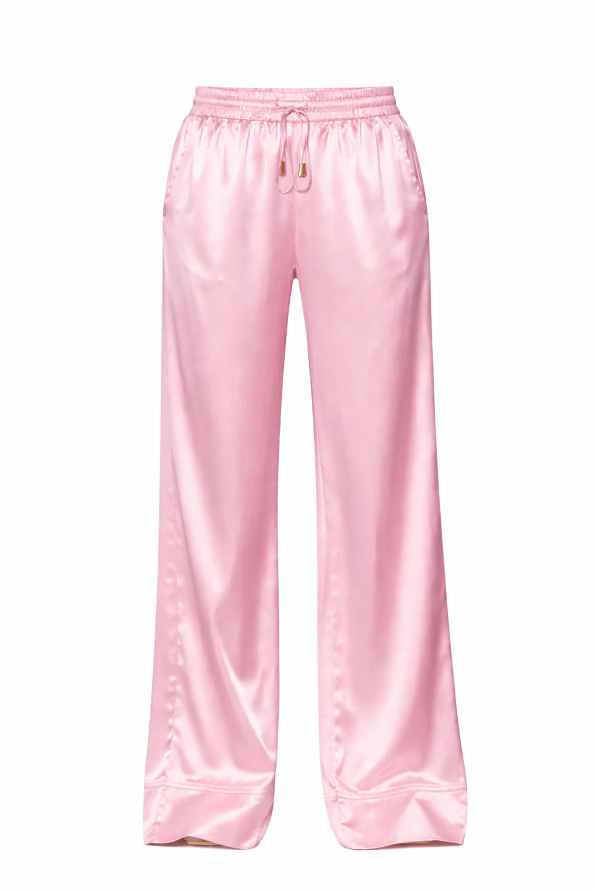 FLEUR Pink Satin Trouser - Image 7