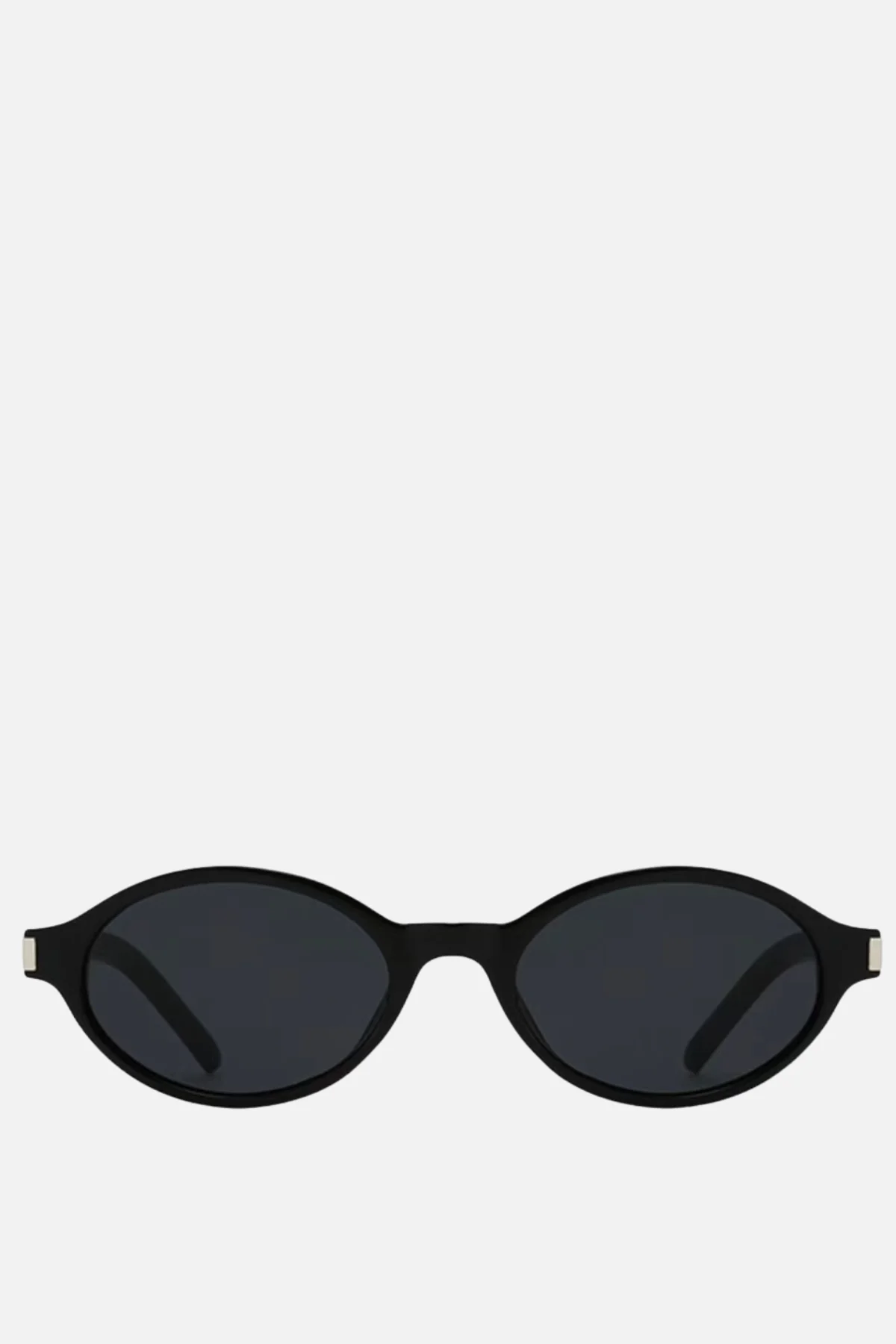 LISBON Black Tint Oval Sunglasses
