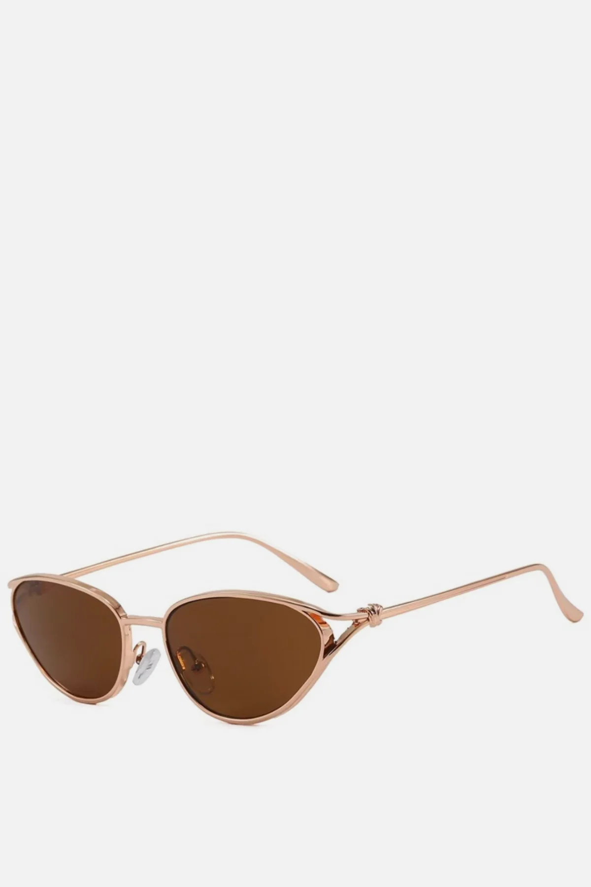 MALI Brown Tint Cat Eye Sunglasses - Image 2