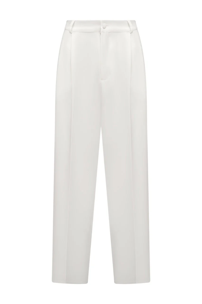 MARCI White Tailored Trousers - Image 6