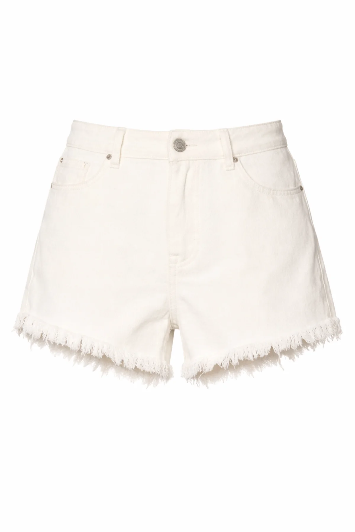 NALA White Denim Shorts - Image 8