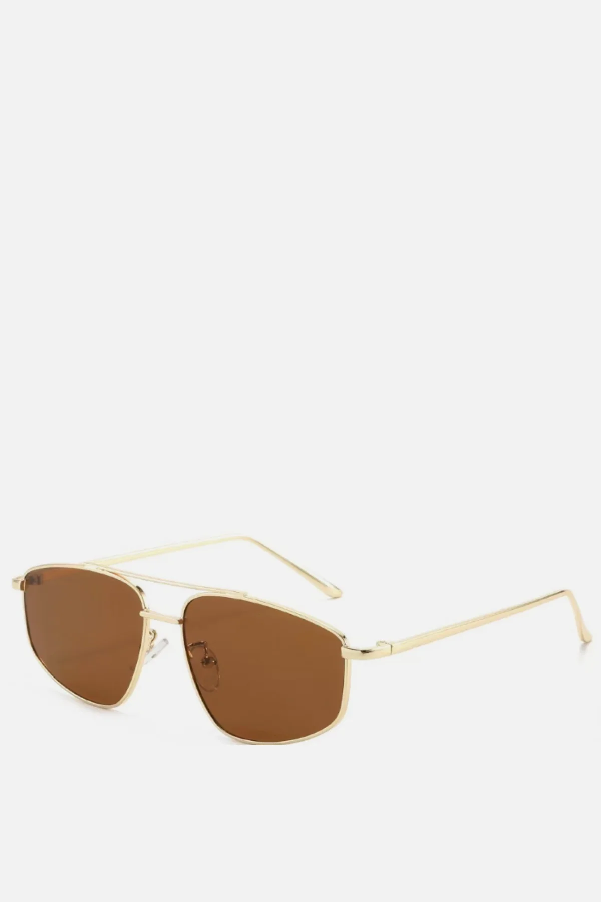 PALMA Brown Tint Square Sunglasses - Image 2