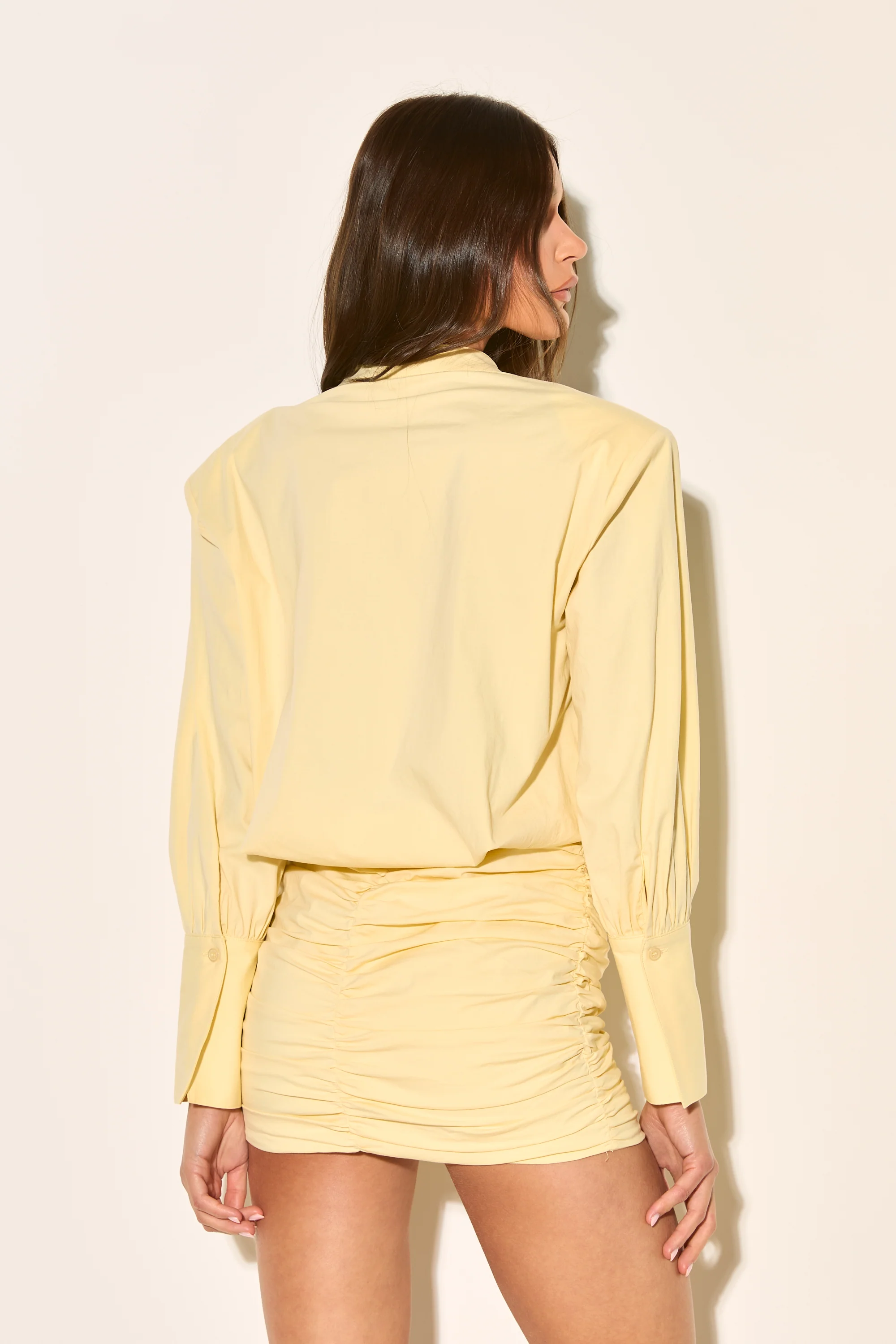 TAMIA Lemon Shirt Dress - Image 7